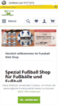 Mobile Screenshot of fussballtrainerboerse.de